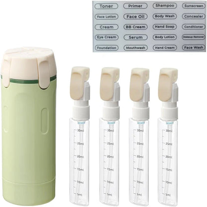 VELORA 4-in-1 Travel Dispenser