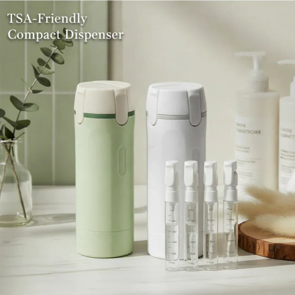 VELORA 4-in-1 Travel Dispenser