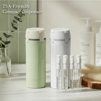 VELORA 4-in-1 Travel Dispenser