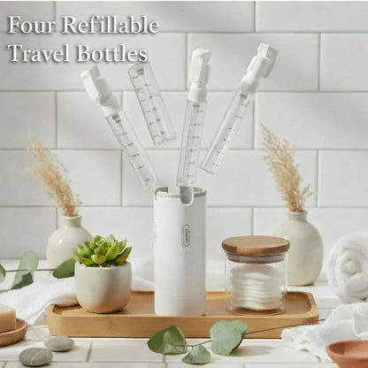 VELORA 4-in-1 Travel Dispenser